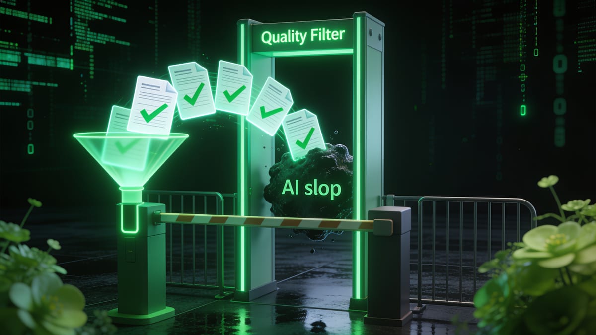 Our editor rejects AI slop — before it's published